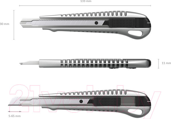 Изображение товара Нож канцелярский Erich Krause 19157