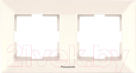 Изображение товара Рамка для выключателей и розеток Panasonic Arkedia Slim WNTF08022BG-BY