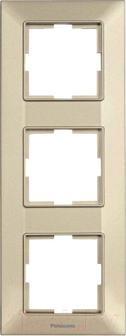 Изображение товара Рамка для выключателей и розеток Panasonic Arkedia Slim WNTF08132BR-BY