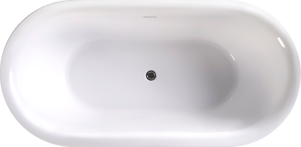 Изображение товара Ванна из искусственного мрамора Belux Идиллия ВИд-1750 (1, белый)