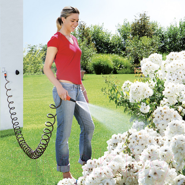 Изображение товара Шланг поливочный Claber Spiral Kit Basiс (10м)