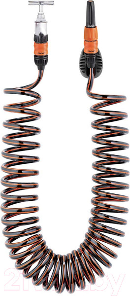 Изображение товара Шланг поливочный Claber Spiral Kit Basiс (10м)
