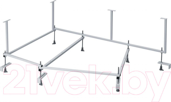 Изображение товара Ванна акриловая Santek Эдера 170x100 L (с каркасом и экраном)