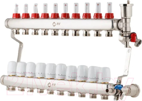 Изображение товара Коллекторная группа отопления AV Engineering AVE13600110