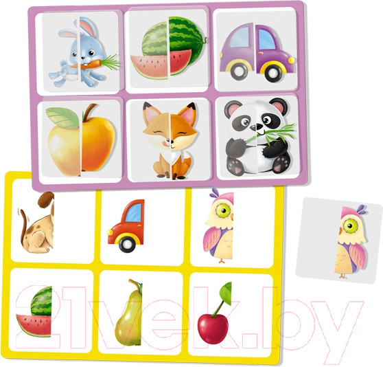 Изображение товара Набор игр Stellar Половинки/игра Наперегонки / 00919