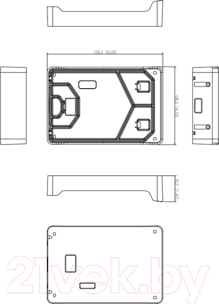 Изображение товара Бокс для вызывной панели Dahua VTM09R