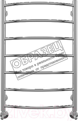 Изображение товара Полотенцесушитель водяной Terminus Классик П7 500x796 (оружейная сталь, с наружной резьбой)