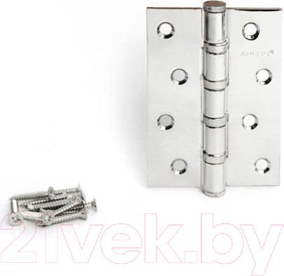 Изображение товара Петля дверная Apecs 100x70x3-B4-Steel-cr (хром)