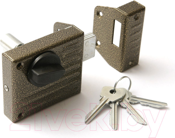 Изображение товара Замок накладной Зенит ЗН1-2.1 (бронза)