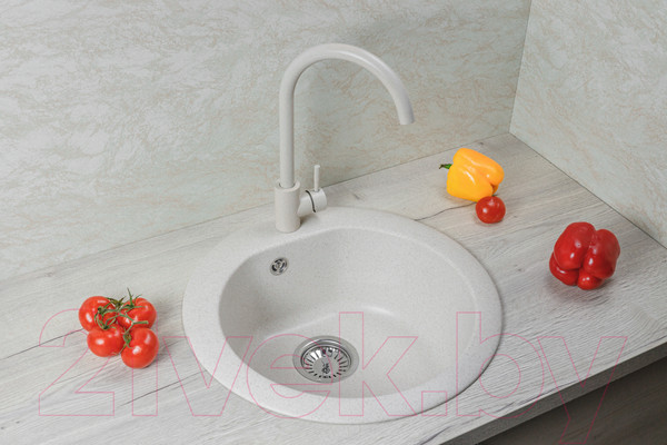 Изображение товара Мойка кухонная БелЭворс Nika (бежевый, без сифона)