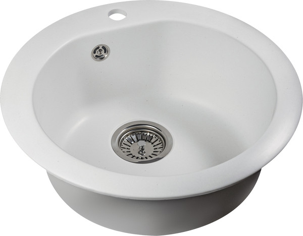 Изображение товара Мойка кухонная БелЭворс Nika (белый, без сифона)