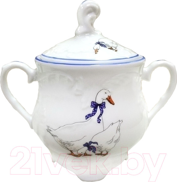 Изображение товара Сахарница Cmielow i Chodziez Rococo / E280-0035960 (гусь)