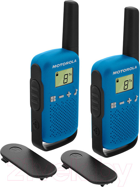 Изображение товара Комплект раций Motorola Talkabout T42 (синий)