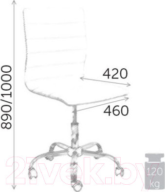 Изображение товара Кресло офисное AksHome Grace (розовый)