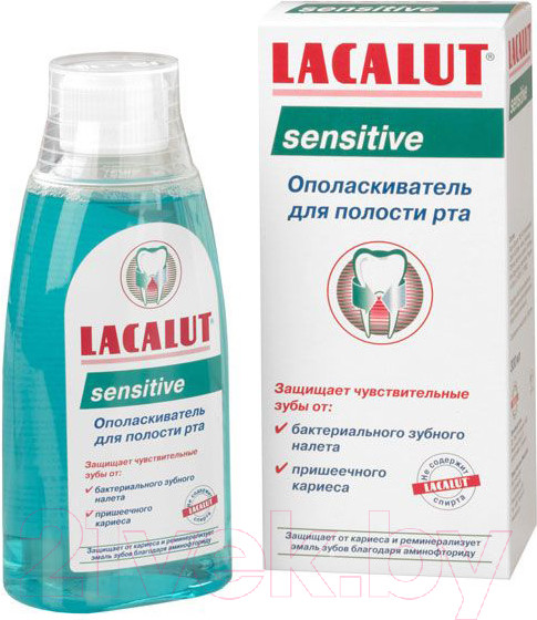 Изображение товара Ополаскиватель для полости рта Lacalut Sensitive (300мл)