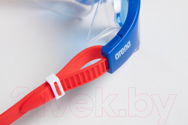 Изображение товара Очки для плавания ARENA The One Mask Jr / 004309 200 (синий/красный)