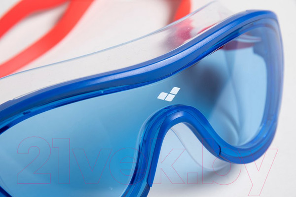 Изображение товара Очки для плавания ARENA The One Mask Jr / 004309 200 (синий/красный)