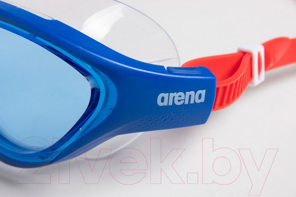 Изображение товара Очки для плавания ARENA The One Mask Jr / 004309 200 (синий/красный)