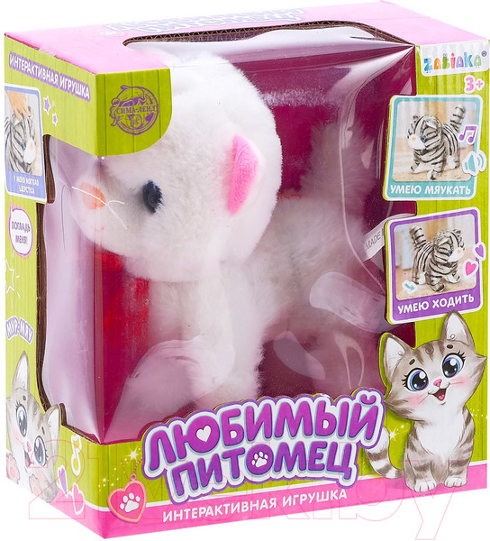 Изображение товара Интерактивная игрушка Zabiaka Любимый питомец: киска / 4668303