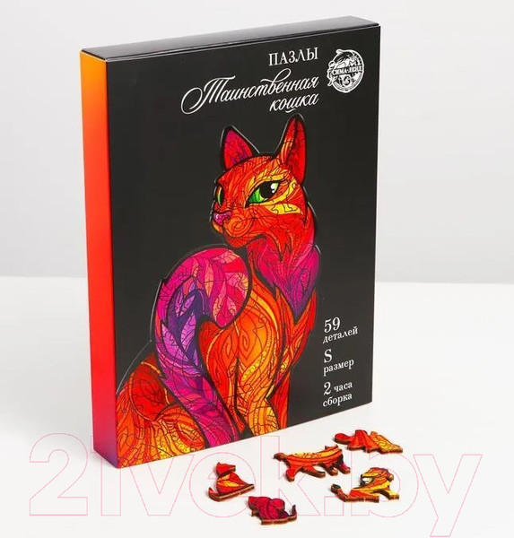 Изображение товара Пазл Puzzle Таинственная кошка / 4276177