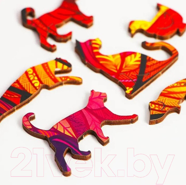 Изображение товара Пазл Puzzle Таинственная кошка / 4276177
