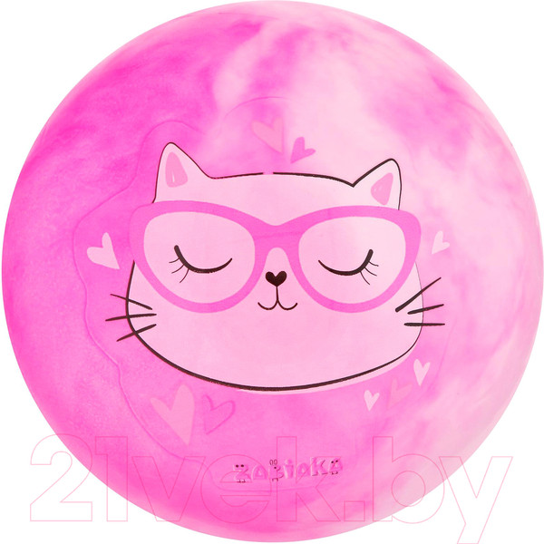 Изображение товара Мяч детский Zabiaka Кошечка в очках / 4160700