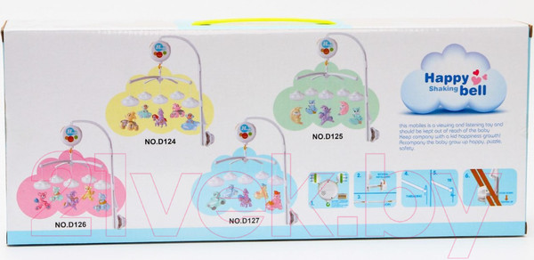 Изображение товара Мобиль на кроватку Крошка Я Облака. Лодочки / 3584813