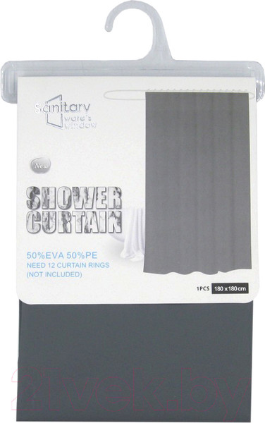 Изображение товара Шторка-занавеска для ванны DomiNado 180x180 / JS160003