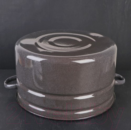 Изображение товара Кастрюля КМЗ 42804-272/2 (20л, коричневый рябчик)