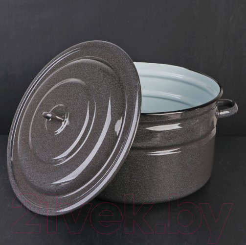 Изображение товара Кастрюля КМЗ 42804-272/2 (20л, коричневый рябчик)