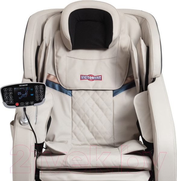 Изображение товара Массажное кресло VictoryFit M68 (серый/бежевый)