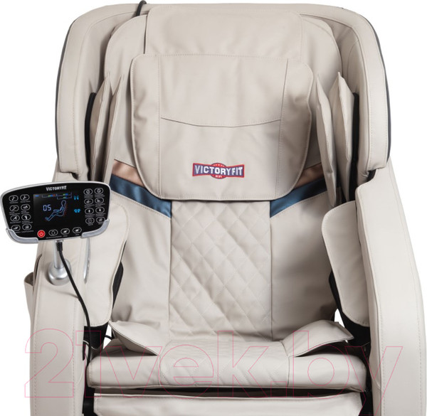 Изображение товара Массажное кресло VictoryFit M68 (серый/бежевый)