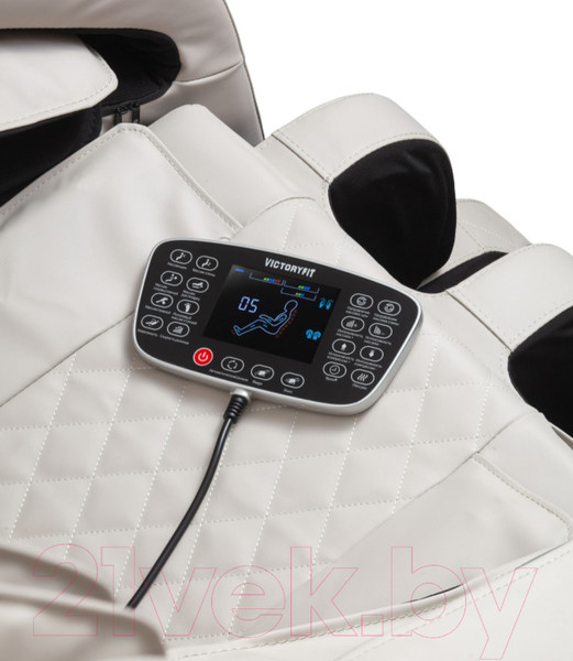 Изображение товара Массажное кресло VictoryFit M68 (серый/бежевый)
