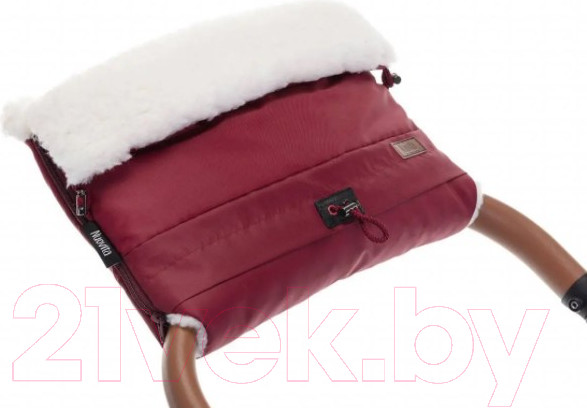 Изображение товара Муфта для коляски Nuovita Alaska Bianco (бордовый)