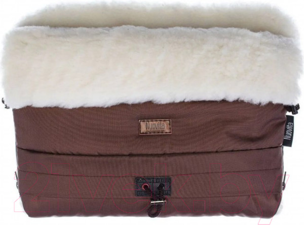 Изображение товара Муфта для коляски Nuovita Alaska Bianco (шоколад)