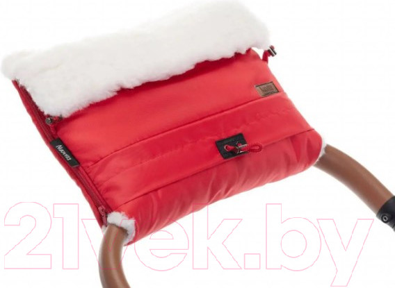 Изображение товара Муфта для коляски Nuovita Alaska Bianco (красный)