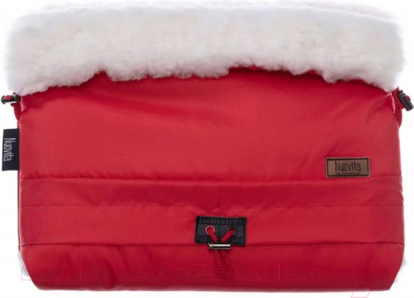 Изображение товара Муфта для коляски Nuovita Alaska Bianco (красный)