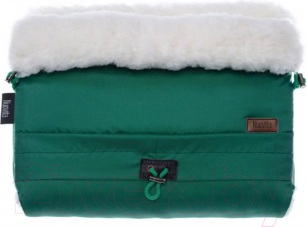 Изображение товара Муфта для коляски Nuovita Alaska Bianco (изумрудный)