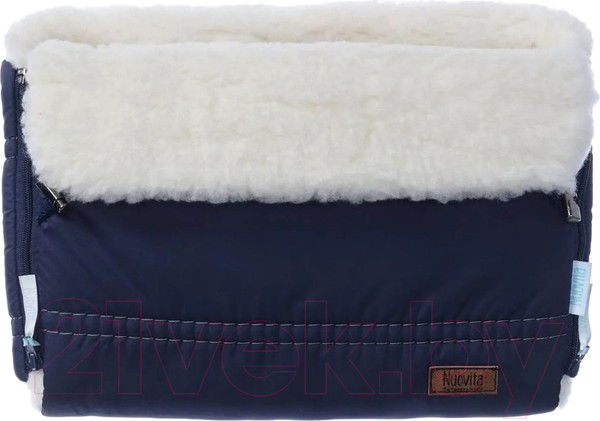 Изображение товара Муфта для коляски Nuovita Alpino Bianco (темно-синий)