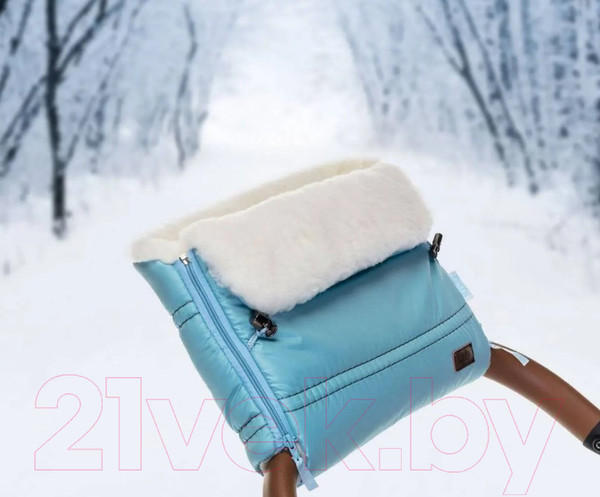 Изображение товара Муфта для коляски Nuovita Alpino Bianco (голубой)