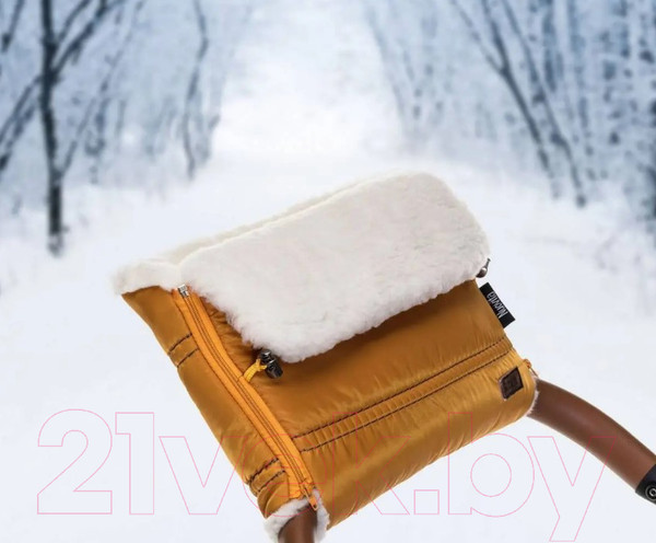 Изображение товара Муфта для коляски Nuovita Alpino Bianco (медовый)