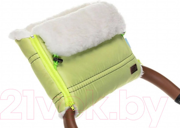Изображение товара Муфта для коляски Nuovita Alpino Bianco (салатовый)