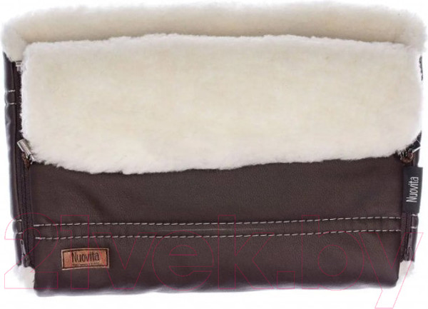 Изображение товара Муфта для коляски Nuovita Alpino Lux Bianco (шоколадный)