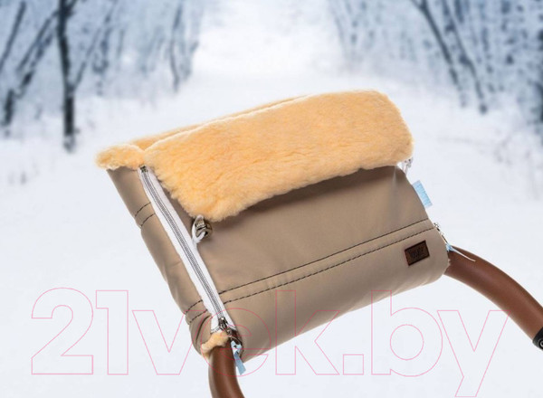 Изображение товара Муфта для коляски Nuovita Alpino Lux Pesco (капучино)