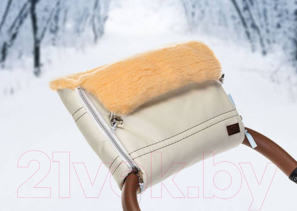 Изображение товара Муфта для коляски Nuovita Alpino Lux Pesco (кремовый)