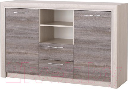 Изображение товара Тумба Памир Октава 2С2Я (дуб клабхаус серый)