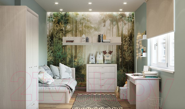 Изображение товара Комод Памир Октава 4Я (ясень анкор светлый)