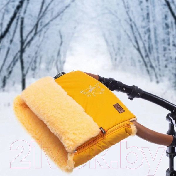 Изображение товара Муфта для коляски Nuovita Islanda Pesco (медовый)