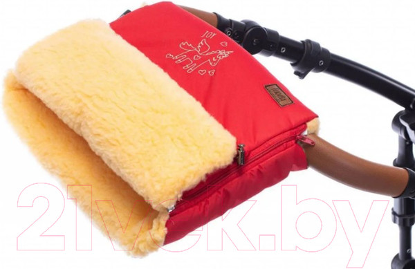 Изображение товара Муфта для коляски Nuovita Islanda Pesco (красный)