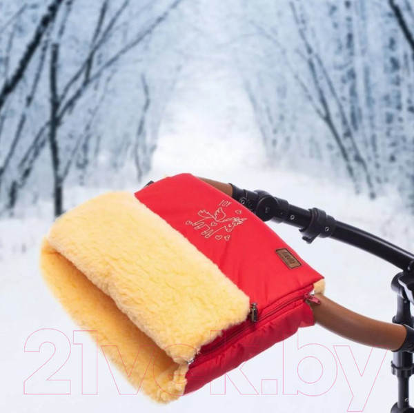 Изображение товара Муфта для коляски Nuovita Islanda Pesco (красный)